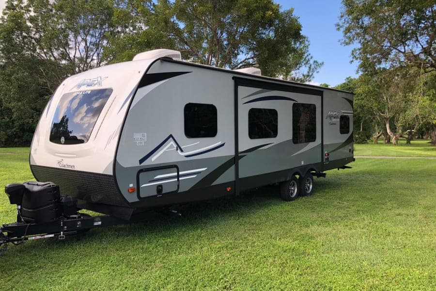 2020 Coachmen Apex 289 TBSS Travel Trailer RV rental for the Florida Keys, exterior