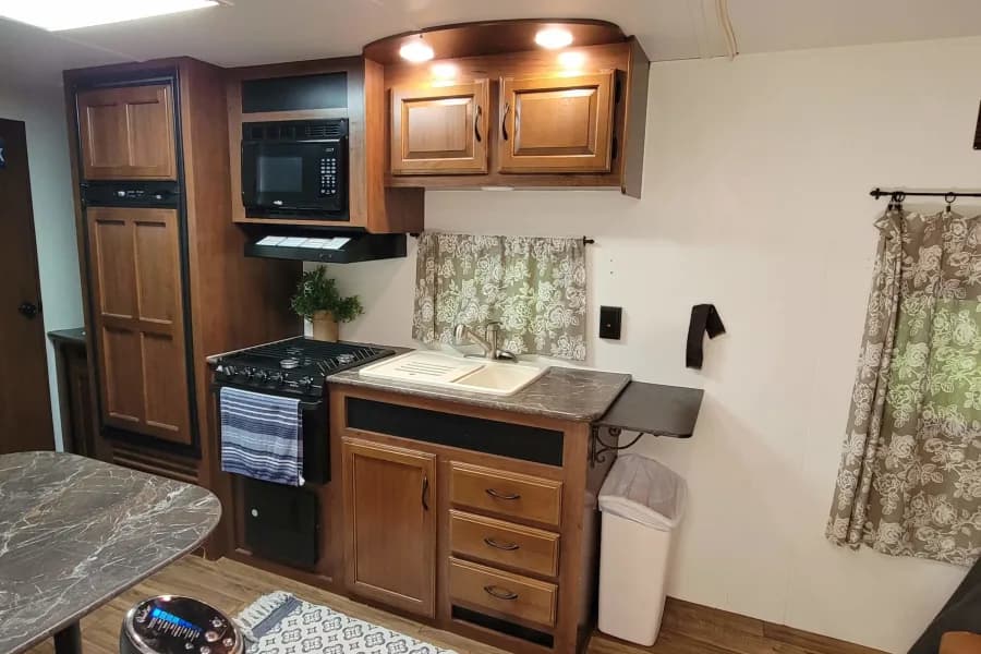 2016 Jayco Travel Trailer Travel Trailer RV rental for the Florida Keys, exterior