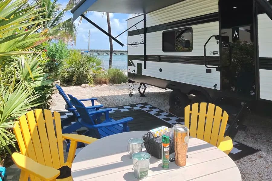 Cozy Family Escape | 2026 Grand Design Xplor Travel Trailer RV rental for the Florida Keys, exterior