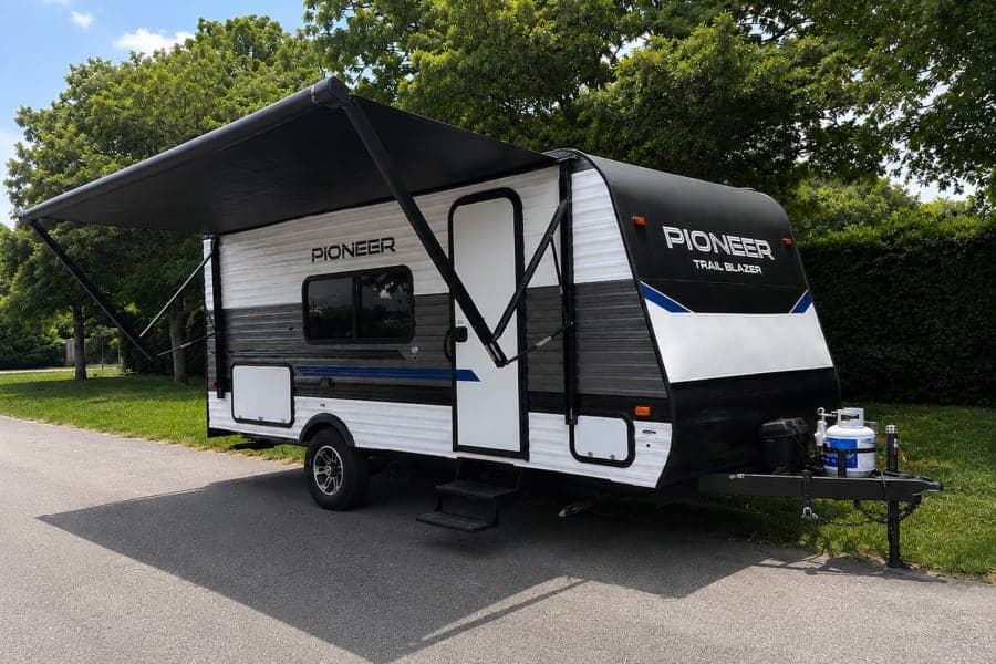 2022 Heartland Pioneer BH170 – Lightweight, Easy to Tow & Adventure Ready Travel Trailer RV rental for the Florida Keys, exterior